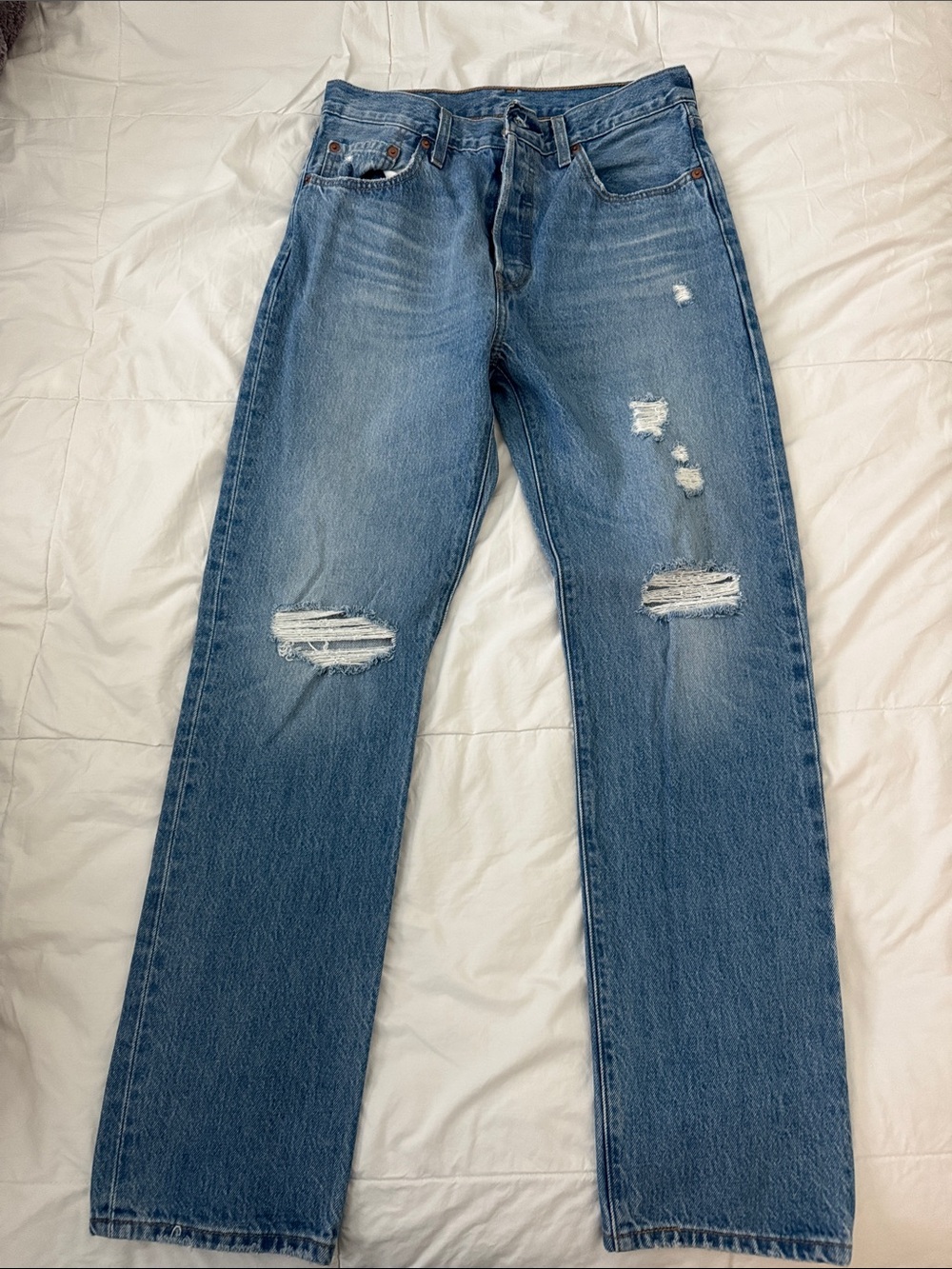 Levi's Light Blue Denim Jeans